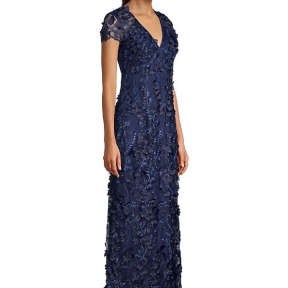 Theia Embroidered Gown